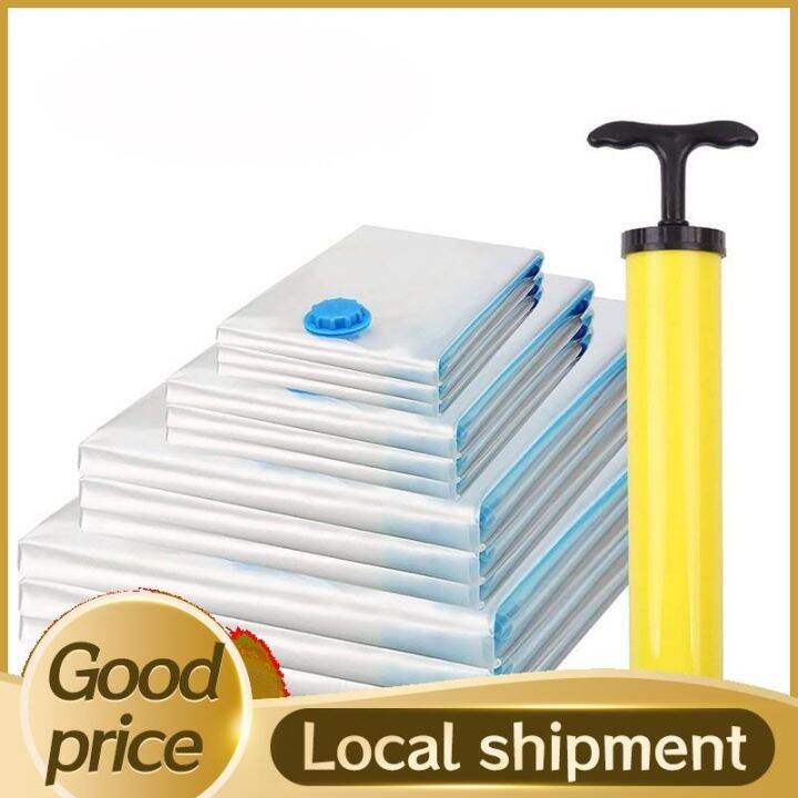 Reusable Vacuum Storage Pack Bags [Hand Pump Need To Be Ordered Also