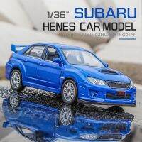 ซูบารุ WRX STI 2010การชุมนุมรถจำลองที่สวยงามยานพาหนะของเล่นจำลองเมือง RMZ 1:36หุ่นอัลลอย Raile/ มอเตอร์/รถ/จักรยาน