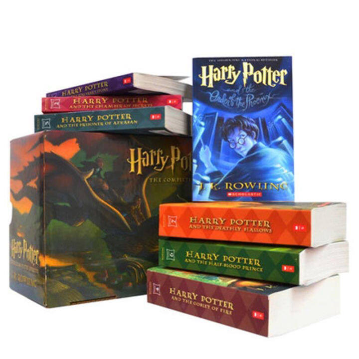 [7 Books Collector's Edition] Harry Potter English Original Complete ...