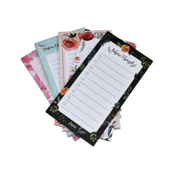 OKDEALS Paper Planner 50 Sheets To Do List ic Notepads Refrigerator