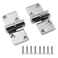 Pair 3.5" x 1.5" 316 Stainless Steel 316 Left &amp; Right Lift-Off/Take-Apart Hinge Marine Boat Butt Door Furniture Heavy Duty w/Scr Accessories