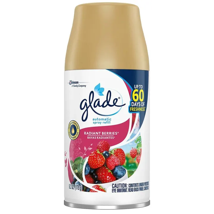 Glade Matic Spray Air Freshener Wild Berries Refill 225 Ml Lazada
