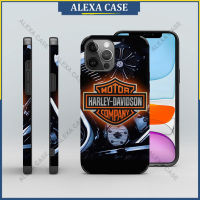 Harley เคสโทรศัพท์สำหรับ iPhone 14 Pro Max / iPhone 13 Pro Max / iPhone 12 Pro Max / iPhone 11 Pro Max / XS Max / iPhone 8 Plus / iPhone 7 plus ฝาครอบเคสป้องกันหนังแกะป้องกันการตก RVR95W