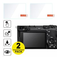 2X กระจกเทมเปอร์ปกป้องหน้าจอสำหรับ Sony A6700กล้องไร้กระจก