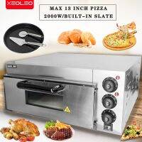 【LZ】▩۞♝  XEOLEO-Forno De Pizza Elétrico Máquina De Cozimento Comercial Padeiro 13 Polegada 350 Graus Torrada Processador De Cookies Torta De Abóbora