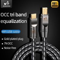 สาย Hifi USB ATAUDIO USB Type A ถึง B Usb เสียง Otg Type B สำหรับ PC DAC Mobile