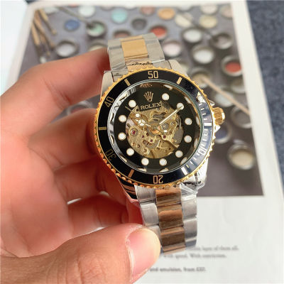 นาฬิกาข้อมือหรูสำหรับผู้ชาย,นาฬิกาผู้ชายสายสเตนเลสนาฬิกาข้อมือธุรกิจลำลองแบรนด์หรูปี2022