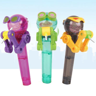 Pop Ups Lollipop Box Creative Lollipop Robot Toy Frog Shaped Lollipop Holder Gifts for Kids 3+