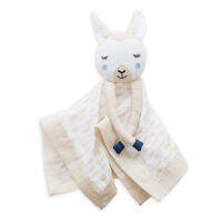 LULUJO ผ้ากอดลามะ Cotton Muslin Lovie - Llama