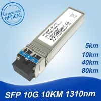 ☫ 10G SFP Duplex LC Optical Fiber Module Single 5km 1310nm with INTEL/Cisco/Mikrotik/Huawei/Extreme Switch Full Compatible