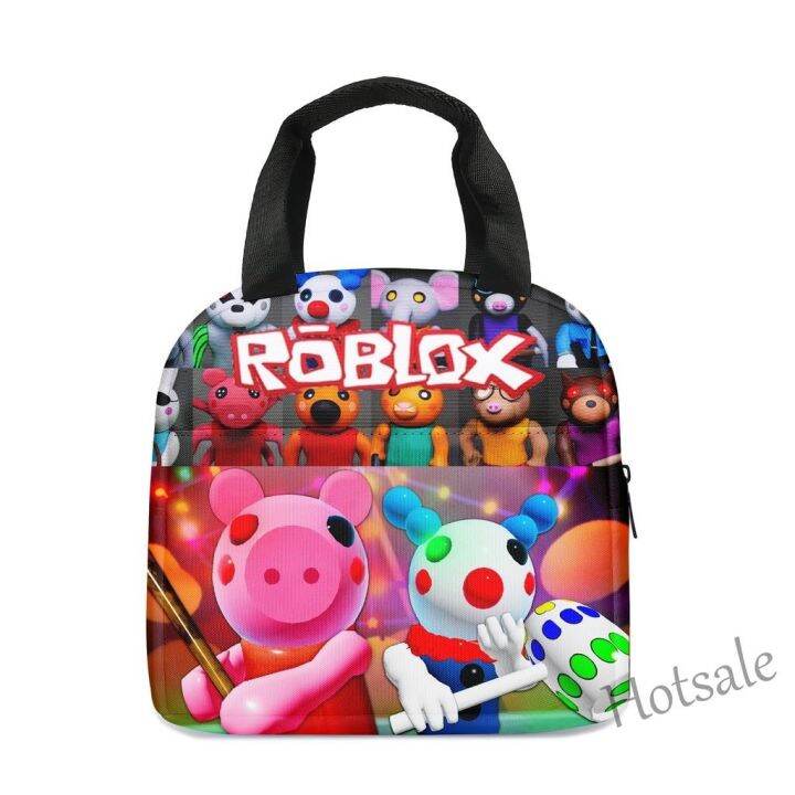 hot-sale-c16-roblox-surrounding-hand-lunch-lunch-bento-bag-thickened-aluminum-foil-warming-picnic-bag-cartoon-handbag-ice-bag-childrens-lunch-bag