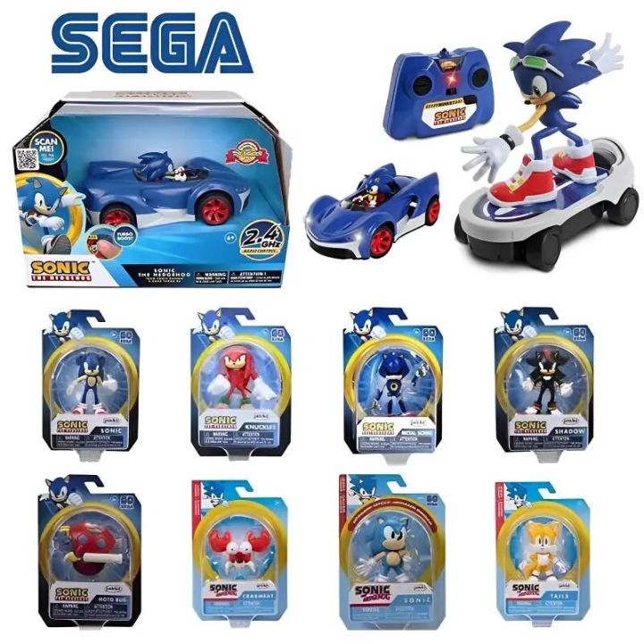 Sonic The Hedgehog Model 30TH Anniversary Edition Cartoon 2.5 Inch ...