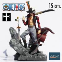 One Piece Figure : Dracule Mihawk หนึ่งในเจ็ดเทพโจรสลัด ชายตาเหยี่ยว แดรคูล มิฮอว์ค นักดาบที่เก่งที่สุดในโลก ขนาด 15 cm. ( พร้อมจัดส่งถึงบ้านคุณภายใน 2 วัน )