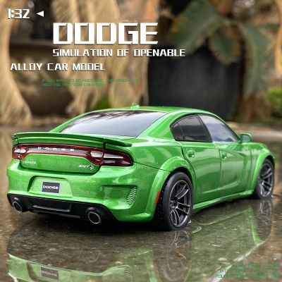 1:32 DODGE Charger SRT Hellcat Alloy Sport Car model Diecasts &amp; Toy Muscle Vehicle Car Model Simulation Collection Kids Toy Gift Die-Cast Vehicles