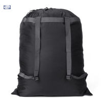 PDD Large Laundry Bag Heavy Duty Polyester Washing Backpack with 2 Adjustable Shoulder Straps for School Camping