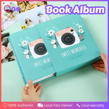 6-inch PVC 100 Pockets Photo Album Book 4D Large Album Book Baby Family  Scrapbooking Albums