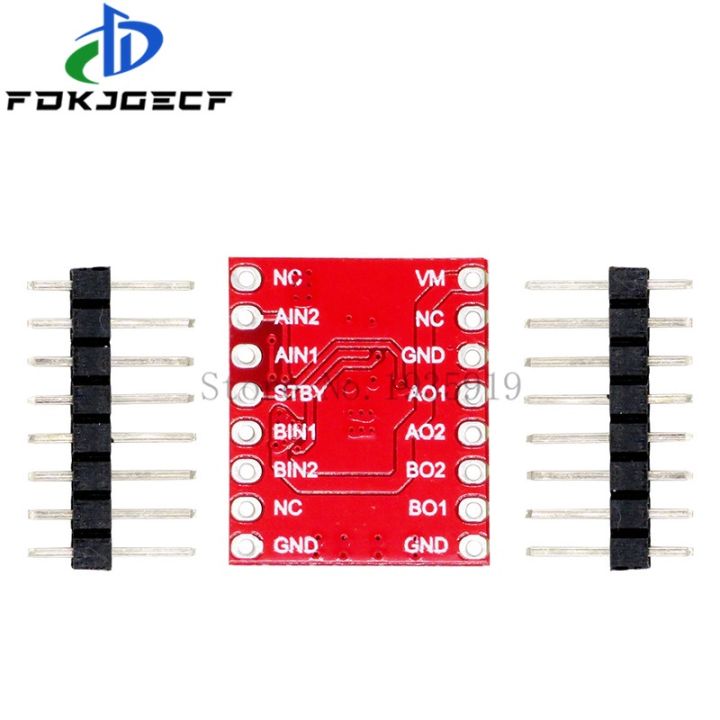 10ชิ้นแผงวงจรควบคุมมอเตอร์คู่1a-drv8833-tb6612fng-สำหรับไมโครคอนโทรลเลอร์-arduino-ที่ดีกว่า-l298n