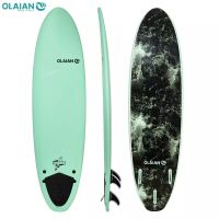 กระดานโต้คลื่น OLAIAN ขนาด 215 ซม พร้อมครีบ 3 อัน SURFBOARD OLAIAN 258 CM With  Three Fins