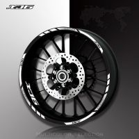 ┋❈✴ New high quality 12 Pcs Fit Motorcycle Wheel Sticker stripe Reflective Decals Rim For yamaha XJ6