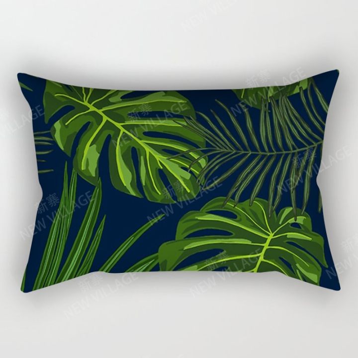 hot-dt-fall-home-decor-30x50-throw-pillow-case-modern-boho-living-room-cushion-leaf-30x50cm-40x60cm-simple-plant