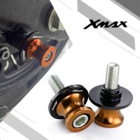 ❇■♙อุปกรณ์ CNC สำหรับยามาฮ่า XMAX X-MAX 125 250 300 400 2019 2022 2023อุปกรณ์เสริมสำหรับรถจักรยานยนต์ M6 CNC/M8/M10ตัวเลื่อนหลอดสวิงอาร์มสกรูขาตั้ง