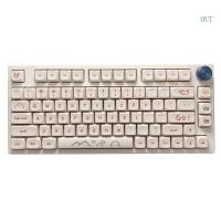 ปุ่มกดคีย์บอร์ด129กราฟฟิตีลายการ์ตูนกำหนดเองได้ PBT XDA พวงกุญแจโปรไฟล์สำหรับสวิตช์ MX เชอรี่