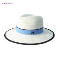 MAERSHEI Summer M Standard Straw Hat Hat Ladies Summer Korean Sun Hat Beach Shade White Jazz Hat Tide