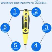 【jw】◄ Digital Electrical Voltage Tester Detector Multi-sensor Vlotmeter 12-250V Measuring Night