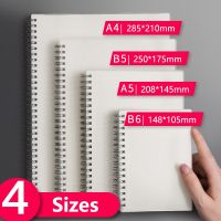 《   CYUCHEN KK 》 A5 A4 A6 B5 Notebook Spiral Book เรียงรายตารางที่ว่างเปล่ากระดาษ Journal ไดอารี่ Sketchbook Planner สำหรับโรงเรียนเครื่องเขียน