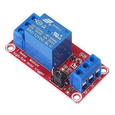 DC 5V 12V One Channel Relay Module Relay Switch With Optocoupler Isolation Support High Low Level Trigger Electrical Circuitry Parts