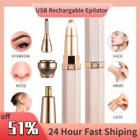 ZZOOI USB Rechargable Female Epilator Women Shaver Hair Removal Electric Lady Shaving Trimmer Bikini Depilatory Legs Body Depilador