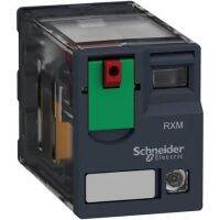 RXM4AB2P7 - Schneider Electric - รีเลย์ Relay รีเลย์รุ่น RXMAB- แรงดันคอยล์ AC 230V - กระแส 6A - 14 ขา 4PDT - ไฟแสดงสถานะ LED -Plug-in