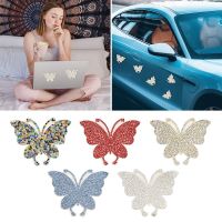 【LZ】❆┅❈  Adesivo laptops strass decoração adesivos de carro janela adesivos borboleta adesivos decalques