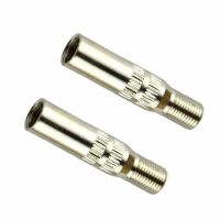 2pcs/set Car Auto Motorcycle Bike Tire Valve Extension Adapter Valve Cap New Simply Bolt Onto Current Tire Stem Valve Stems Caps Adapters