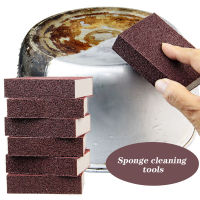 : Excellent Magic Sponge Eraser Carborundum Removing Rust Cleaning Brush Descaling Clean Rub for Cooktop Pot Kitchen Sponge. Hoot