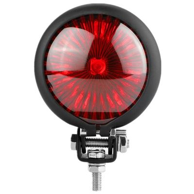 Lampu Belakang Dapat Disesuaikan Untuk มอเตอร์ Chopper คาเฟ่ Ranser Lampu Rem Belakang Lampu Belakang Lensa Asap Merah Dengan Sekrup Pas