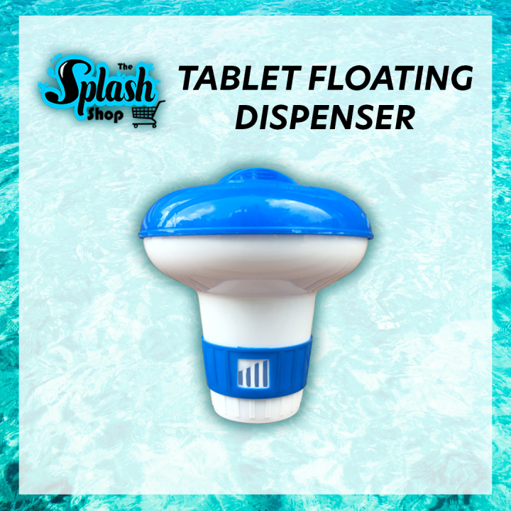 𝐒𝐏𝐋𝐀𝐒𝐇 - [𝐑𝐄𝐀𝐃𝐘 𝐒𝐓𝐎𝐂𝐊] Chlorine Tablet Floating Dispenser Small 5 Inch 