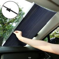 【LZ】 Car Retractable Windshield Sunshade Sun Proetect for Auto UV Blocking Foldable Car Sun Shade Window Sun Block Auto Accessories