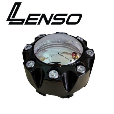 ฝาครอบดุมล้อ LENSO เลนโซ่ 100mm. (ราคาต่อ 1 ชิ้น)  ฝาปิดดุม ดุมล้อ