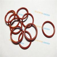 9PCS wire diameter 2mm outer diameter 20mm red color silicone O ring silicon O sealing ring OD20mm CS2mm Gas Stove Parts Accessories