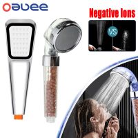 Bathroom Water Therapy Shower head Negative Ion SPA Shower Head Water Saving Rainfall Shower Filter Head High Pressure Spray Showerheads