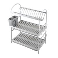 ชั้นคว่ำจานลูมิเนียม3ชั้น CLASSICO KECH3-TIER ALUMINUM DISH DRAINER KECH TA-6249A3 **สามารถออกใบกำกับภาษีได้ค่ะ**