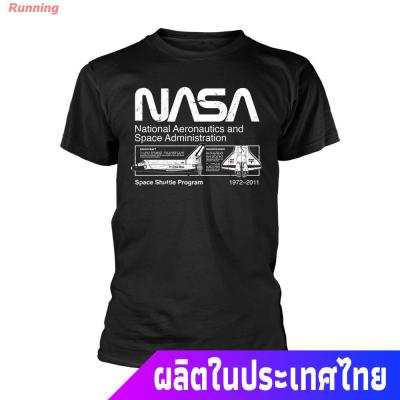 Running เสื้อยืดแขนสั้น Nasa - Space Shuttle Program NEW MENS T-SHIRT Christmas TtG9 Popular T-shirtsTEE