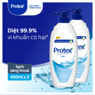 Bộ 2 sữa tắm diệt 99.9% vi khuẩn Protex Fresh sạch sảng khoái 450ml chai thumbnail