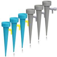 6/12/24PCS Adjustable Self Watering Drippers Home Garden Irrigation Sprinklers with Slow Release Control Valve Automatic Spray Watering Systems  Garde