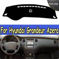 แผงควบคุมภายในรถยนต์สำหรับ Hyundai Grandeur Azera 2006-2011รถพวงมาลัยซ้ายรถพวงมาลัยขวาพรมพรมกันลื่น Dashmat ป้องกันแสงแดด-Sun