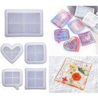 【hot】 Shaped Dish Saucer Resin Mold Rectangle Plate Silicone for Epoxy Casting Crafts Supplies Table