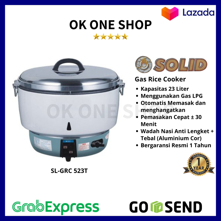Solid Rice Cooker Gas SLGRC 523T 23 Liter Lazada Indonesia