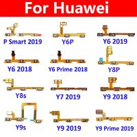 Power On Off Button For Huawei Y5 Y6 Pro Y7 Y9 Prime 2017 2018 2019 Y6P Y9s Volume Side Button Key Flex Cable Phone Repair Part