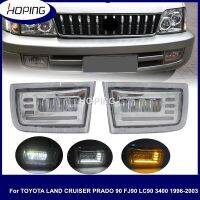 ❡☄ Hoping 1 Pair LED Front Fog Light For TOYOTA LAND CRUISER PRADO 90 Series 2700 3400 1996-2003 Replacement Fog Lamp